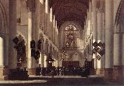 BERCKHEYDE, Job Adriaensz Interior of the St Bavo in Haarlem Norge oil painting reproduction